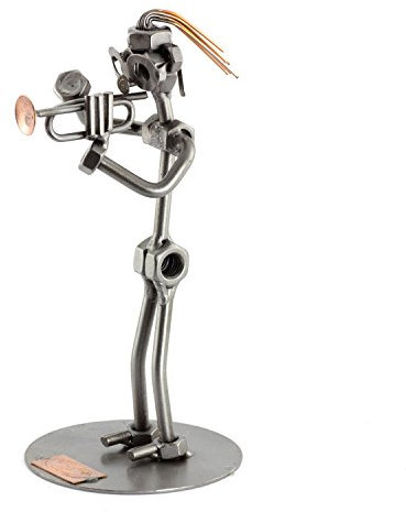 Steelman24 I Trompeta I Made in Germany I Idea para Regalo I Figura de metalo