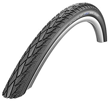 Schwalbe Road Cruiser Active Line Twin Skin K-Guard SBC Wired Tyre - Reflex Black, 22 x 1.75 Inch