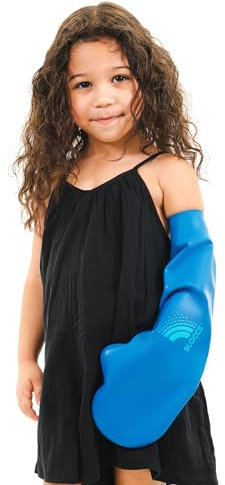 Bloccs Protector para brazo enyesado 100% impermeable - Natación, Ducha y Baño - Protector de yeso duradero para brazo infantil para ducha o natación - #CA79-S - Brazo infantil Unisex (pequeño)