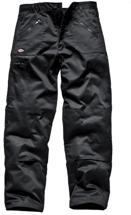 Dickies Grafter Duo Tone Trousers (WD4930) WD4930?? BLACK 40S (30'')