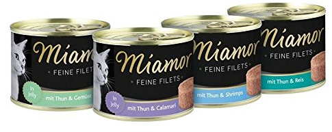 Miamor Feine Filets 185g Thunfisch & Calamari