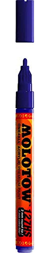 Molotow 127-HS Marker ONE4ALL, 2mm Spitze, 5,0ml, violett dunkel