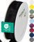 Halbach Seidenbänder Premium Geschenkband mit Drahtkante | Breite 25mm Länge 25m | Öko-Tex 100 zertifiziertes Schleifenband | Taftband Made in Germany, Farbe: schwarz