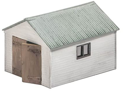 Wills SS13 Domestic Garage, timber style