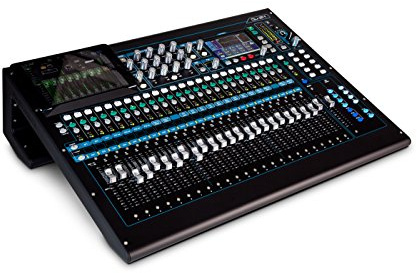 Allen & Heath QU-24C 30 In/24 Out Compact Digital Mixer, Chrome Edition