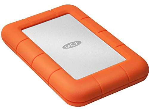 Lacie Rugged Mini - Disco Duro portátil para Mac y PC, 4 TB (USB-C + USB 3.0)