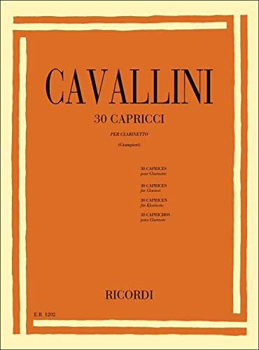 Caprices (30)-Rév.Giamperi - Clarinette
