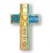 Butzon & Bercker Kinderkreuz aus Buche – Abendmahl – christliches Wandkreuz mit Symbol & Text – Auswahl verschiedener Motive – ideal zur Taufe, Kommunion, Einschulung