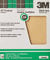 3M SandBlaster 28150 Medium P150 230 x 280mm Sandpaper Sheets with Bare Surfaces (8 Sheets)