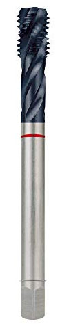 Ruko HSSE-Co 5 Maschinengewindebohrer DIN 376 geschliffen, TiAlN Ausführung M 5 x 0,80 mm Nenngewindegröße, 70,0 mm Länge, R233050EF
