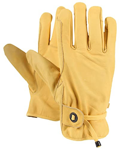 ELT Arbeitshandschuh Texas, Unisex, Gelb, M