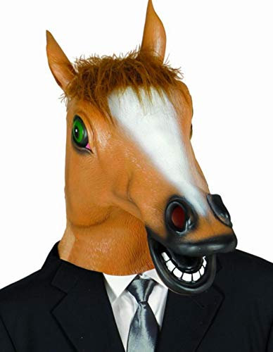 Gummi Pferd Maske Verkleidung Tiere