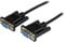 StarTech.com 1M Black DB9 Null Modem Cable Serial Null Modem Cable Black, SCNM9FF1MBK (Serial Null Modem Cable Black)