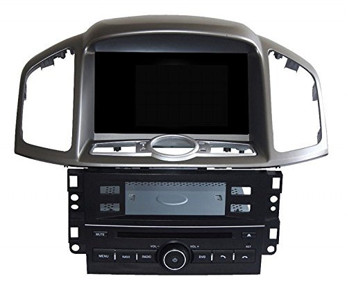 GOWE Lecteur DVD de voiture Android GPS 8 pour Chevrolet Captiva/Epica 2011-2012 avec Bluetooth/RDS/ATV/WiFi/SWC/iPod/Mirrorlink