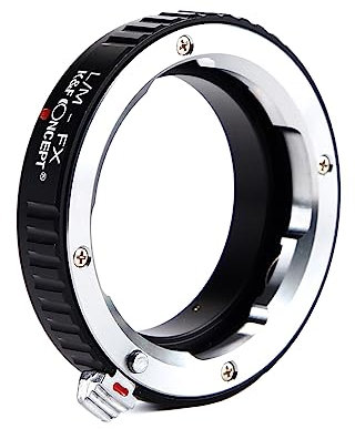 Fuji Leica, Leica Fuji-Adapter, K&F Concept Objektiv-Adapter für Leica-M-LM-Objektiv auf Fujifilm, Fuji X-Serie, X-FX-Halterung, spiegelloses Kameragehäuse