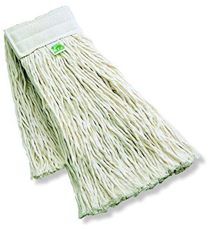 Euroservice Mocio per Pavimenti in Cotone 400 gr. (Mocio) - Bianco - Cotone - Pavimento