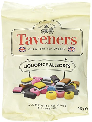 Taveners Liquorice Allsorts 165g