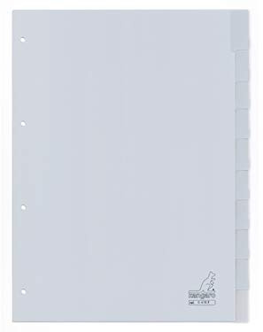 Kangaro G410F divider - dividers (Grey, Plastic, A4)