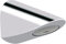 Ideal Standard Kopfbrause A4844AA Guss, 1/2, Wandanschluss, verchromt
