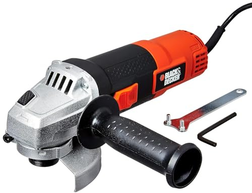 Black + Decker smerigliatrice angolare 100 mm, 820 W