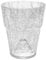 Polnix Cache Pot Verre Orchid Transparent diam 17.5 cm ht 21 cm
