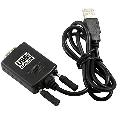 H&D Hyaline&Dora USB to 232 9 pin RS232/com Converter Y-105 USB to Serial Cable,Dual Chip rs232 Converter Adapter DB9 GPS1m/3ft