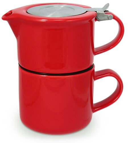 FORLIFE Tea for One avec infuseur Rouge 414 ml