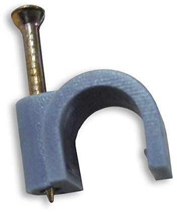 Lot de 20 attaches plastiques Ø20/25mm - Gris - Zenitech