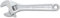 Crescent AC24VS Chrome Plated Adjustable Wrench/Spanner, Silver, 102 mm/4-Inch with Wide Handle Design Provides Comfort and Reduces Fatigue During Extended Use