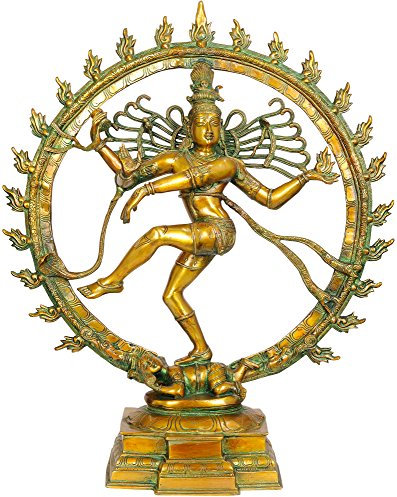 Exotic India Shiva als Nataraja – Messing Statue