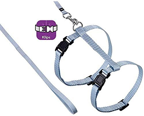 Karlie Art Sportiv Plus Geschirr und Leine L: 110 cm hellblau