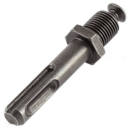 sourcing map 1/2Bolzengewinde Hex Schaft Bohrfutter Stecknuss Adapter mit Schraube de