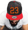 4sold ABC Rot Schwarz Cap Snapback Cappy Caps Mütze Aufschrift Beanies Basecap CRO (23 3D Gold)