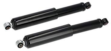 Replika Set: Federbein hinten, schwarz, 340mm - für Simson S50, S51, S70, KR51/2 Schwalbe, SR4-4 Habicht, SR50, SR80