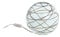 Paulmann 660.52 Giba Tischleuchte max.1x25W E14 230V Metall/Glas nickel satiniert/opal-braun 66052 Nachttischlampe Kugelleuchte Bodenleuchte Nachtlicht