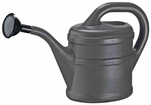 Gießkanne Inhalt 2 Liter aus Kunststoff, Farbe:anthrazit