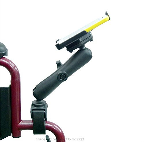 RAM Model Specific Cradle for iPhone 5C with Long & Small Tough Claw Wheelchair Mount (sku 21588)