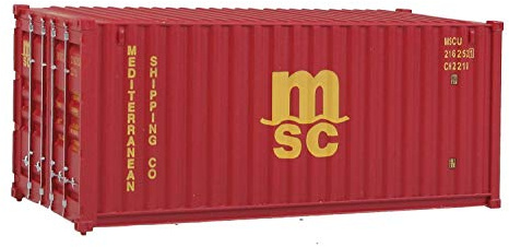 Scala H0 - Container 20 Piede Mediterraneo Shipping Co. MSC