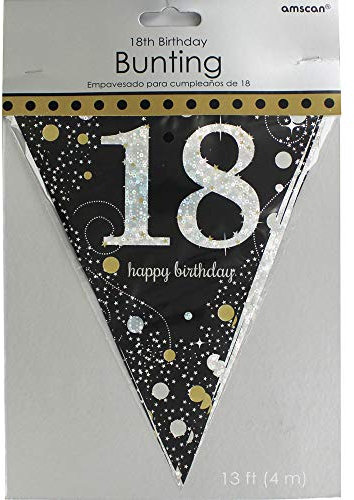 Amscan 9900551, 4 m zur Dekoration auf einem 18. Geburtstag Celebration