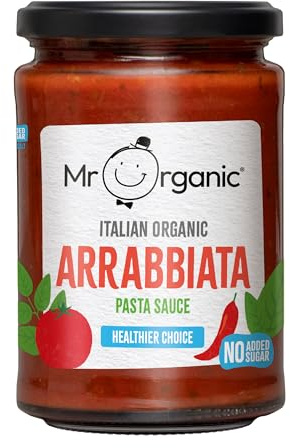 Mr Organic Arrabbiata Pasta Sauce - 350g, Authentic Italian