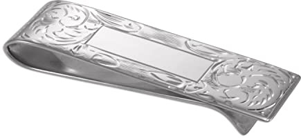 Sayers London Sterlingsilber handgraviert Geldklammer