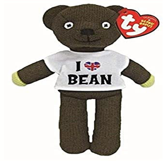 TY Mr Bean T-Shirt Plüsch Braun One Size
