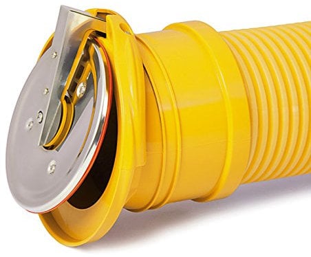 Pvc clapet en plastique chèque rabat auto fin activer le drainage remous universelle 72 100mm