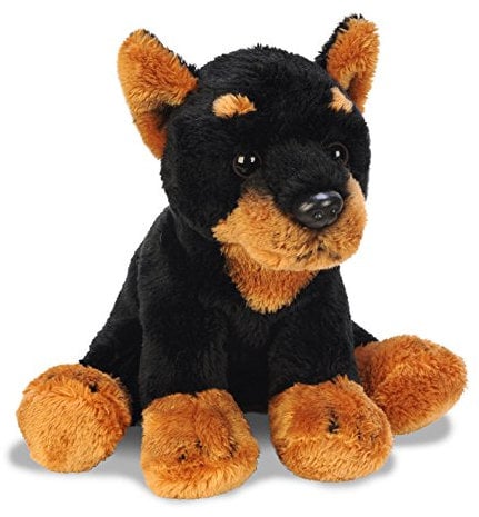 Yomiko 12109 Dobermann Hund Kuscheltier, 13 cm