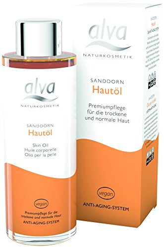 alva naturkosmetik Sanddorn Hautöl, 1er Pack (1 x 100 ml)
