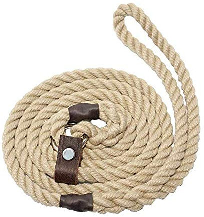 Bisley Laisse Chien Naturel Corde 8mm 8mm