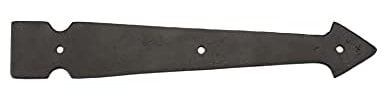 RICHELIEU Hardware BP9543206900 Decorative False Hinge for Barn Door, 8.06, Matte Black