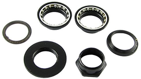 sourcing map 1 Diameter Bike Headset Bicycle Head Parts Set Black DE de