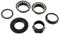 sourcing map 1 Diameter Bike Headset Bicycle Head Parts Set Black DE de
