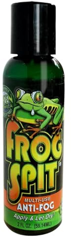 Frog SPIT Anti-Fog Concentrate | 2 oz. Bottle of Anti-Fog Solution | Anti Fog for Glasses, Goggles, Face Masks, Helmet Face Shields